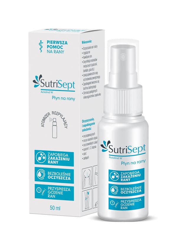 Sårhelingsvæske, aerosol spray, 50 ml