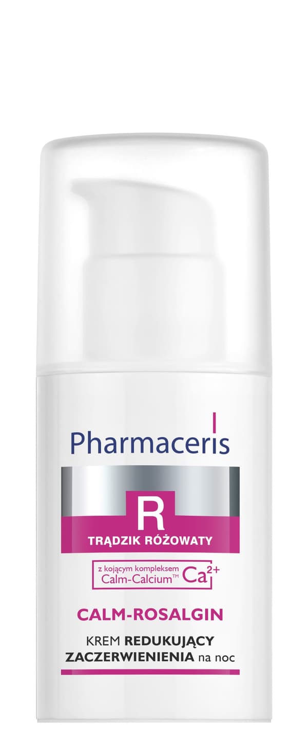 Pharmaceris R Calm-Rosalgin natcreme til reducering af rødme 30 ml