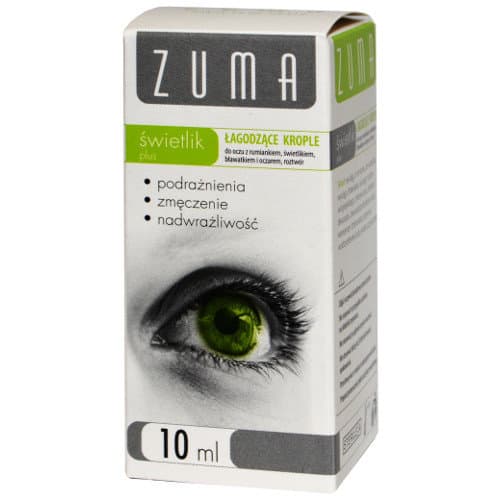 Zuma Ögonvård Droppar - Återfuktande Ögontistel Plus, 10ml