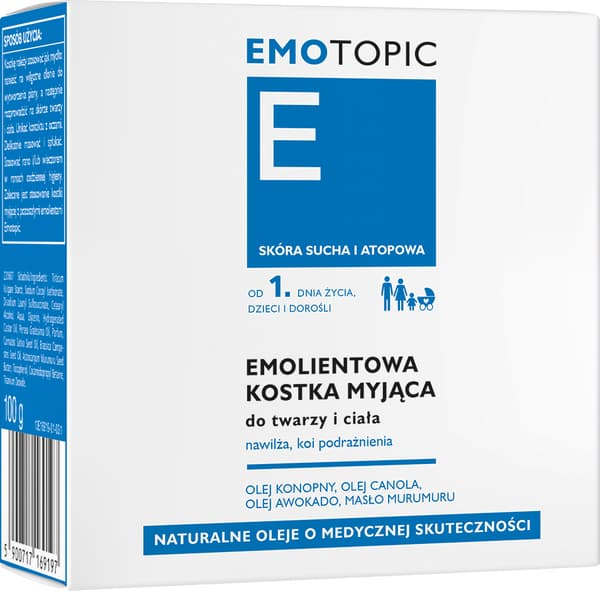 Emotopic Indrejsekropsskrubbe 100g