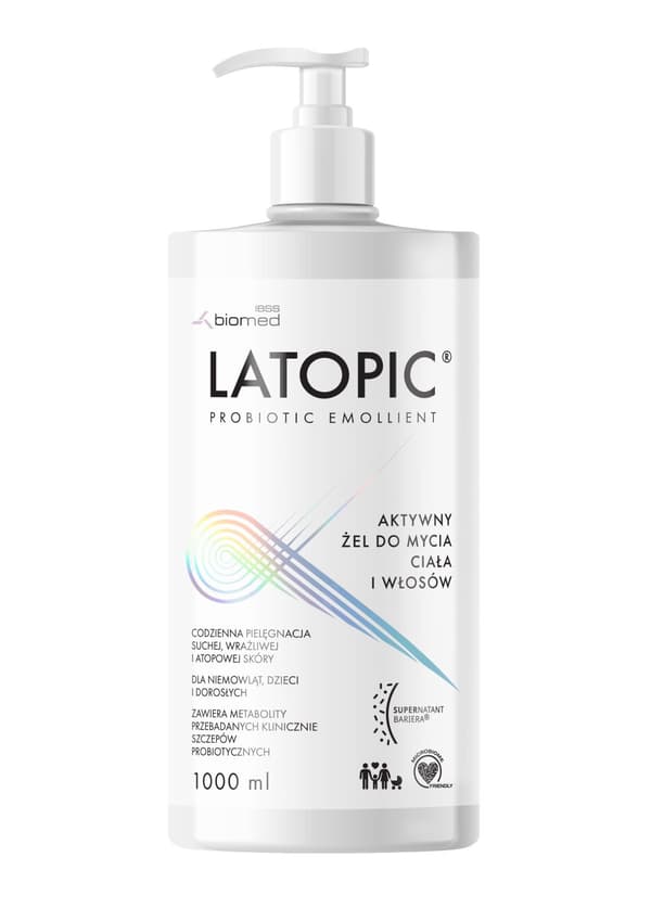 Latopic Ren Skin & Hair Cleansing Gel 1000ml