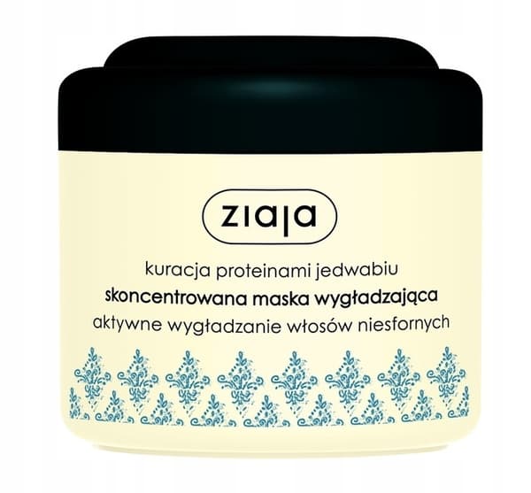 Sidenprotein Slätande & Fuktgivande Mask Ziaja, 200 ml