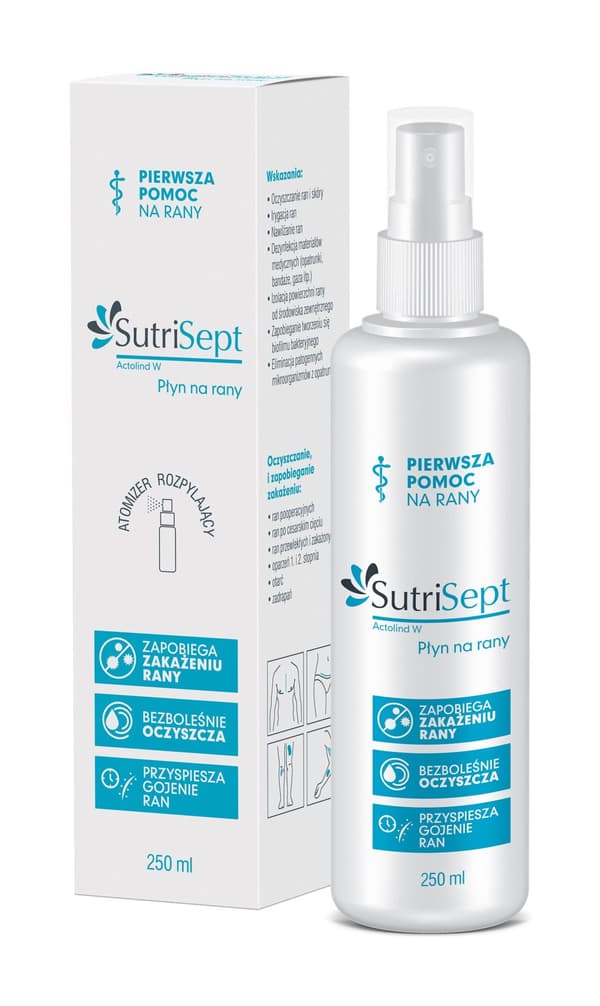 Antiseptisk Væske, SutriSept, 250ml