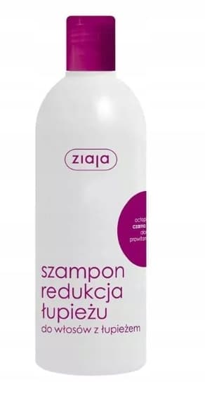 Ziaja, Anti-flassschampo, svart rädisa, 400ml
