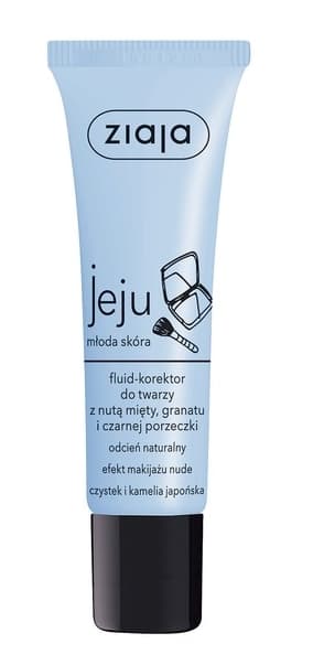 Ziaja, Jeju Ung Hud, Ansigt Korektor Fluid, 30 ml
