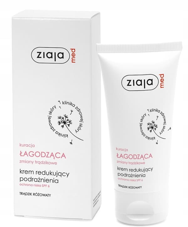 Ziaja Med, Rosacea Behandling Lugnande Kräm, 50ml