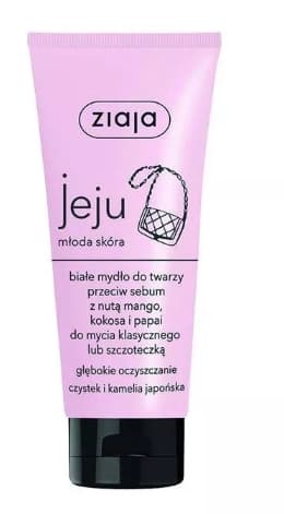 Ziaja Jeju, Kasvosaippua Valkoinen, 75 ml