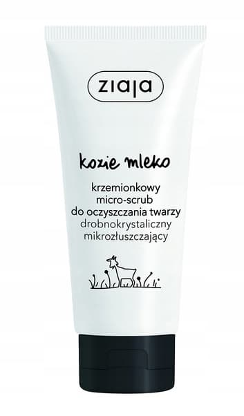 Silkeslen Mikropeeling med Getmjölk för Ansiktet, Ziaja 75 ml