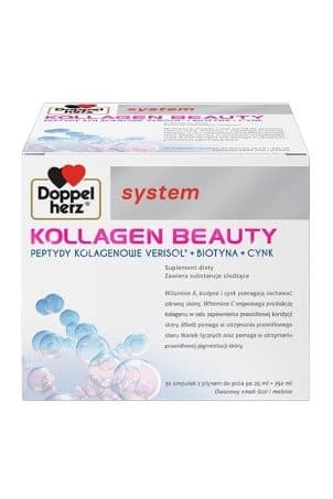 Kollageenisetti Iholle Doppelherzilta, 30 x 25 ml