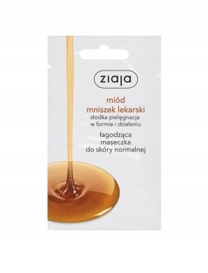 Ziaja, Honning, mælkebøtte, ansigtsmaske, 7 ml
