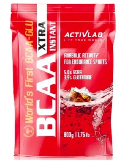 Heti liukeneva BCAA X-tra Cola, 800 g