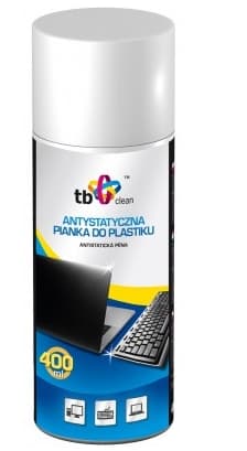 TB Clean, Antistatisk Plastikskum, 400 ml