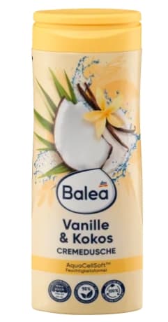 Balea Vanilje-Kokos Shower Gel, 300ml
