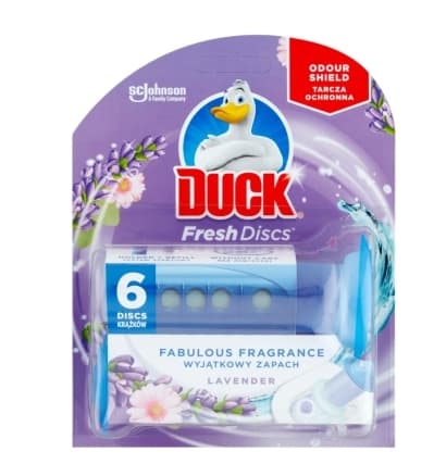 WC Gel Discs med Lavendel, Friskende, 36 ml