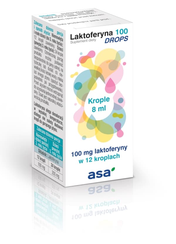 Laktosferryndroppar, 8 ml