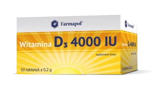 Højkoncentrerede D3-vitamin tabletter - 4000 IU, 50 stk.