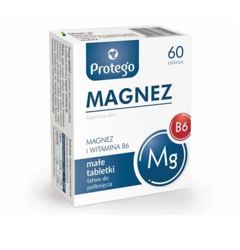 Magnesiumtabletter för skydd och stöd, 60 stycken