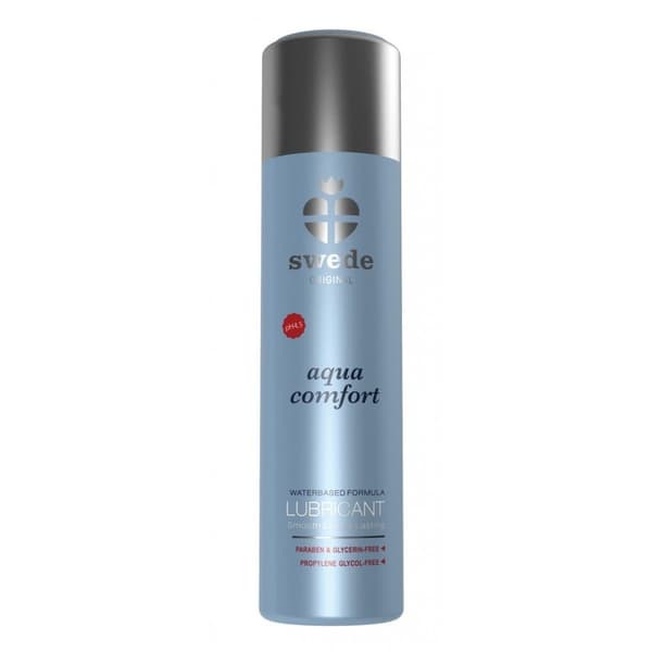 Svensk Smøremiddel Aqua Comfort Vandbaseret Fugtgivende Gel, 60ml