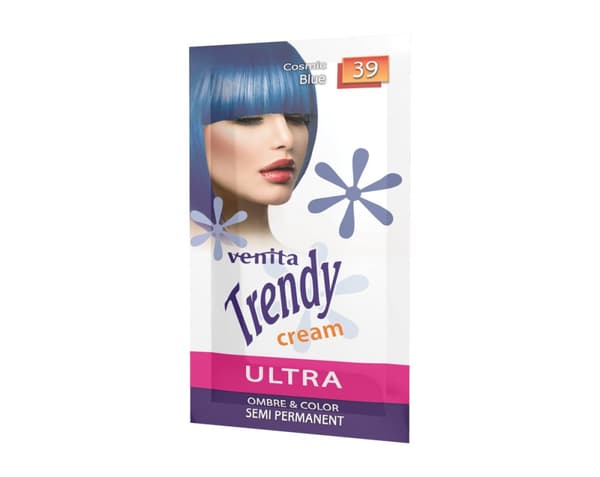 Venita Trendy Cream Ultra Hårfärg Cosmic Blue, 35 ml