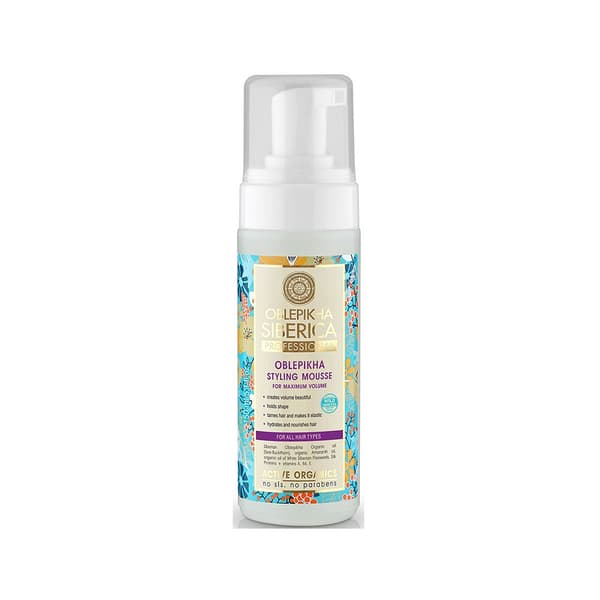 Naturlig, Professionell Hårmousse med Havtornshydrolat - 170ml