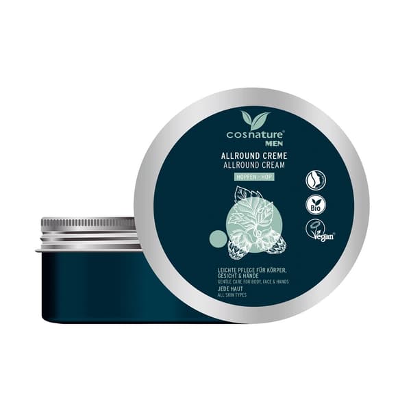 Cosnature Men Komplet ansigts- og kropskrem med humlekongleekstrakt, 150ml