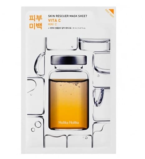 Holika Holika Hudredder Maske Ark Vita C Opklarende maske med C-vitamin