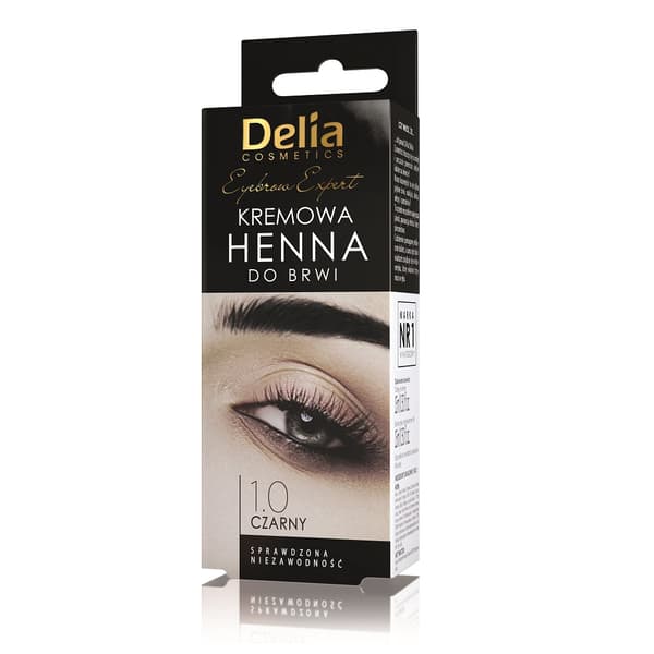 Henna för ögonbryn, Färg Svart 15 ml