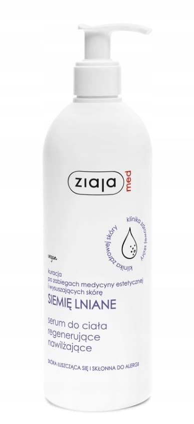 Ziaja MED, Linfrö, Kroppsserum, 400 ml