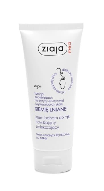 Ziaja MED, Linsesæd, Håndcreme Balsam, 100 ml