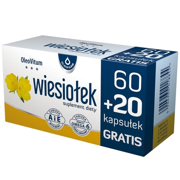 Wiesioliek, 80 kapsler.