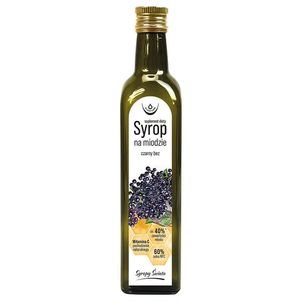 Sirup på Hyldeblomst og Honning, 250 ml