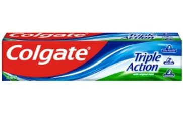 Tandpasta Colgate Triple Action, 75 ml