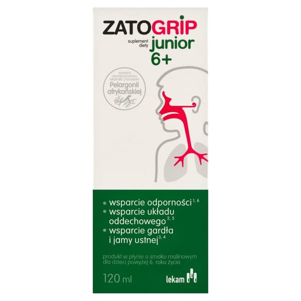 Zatogrip Junioreille 6+, 120 ml