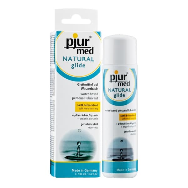 Pjur Med Naturlig Glide Vandbaseret Glidecreme, 100ml