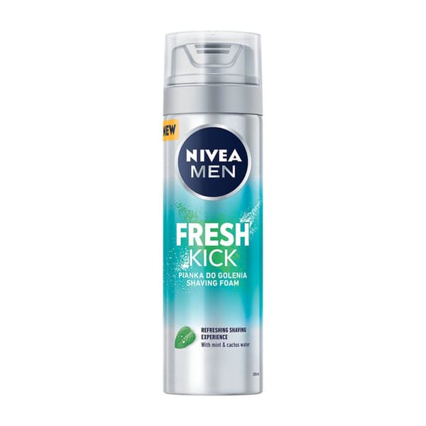 Nivea Men Kick Virkistävä Partavaahto, 200ml