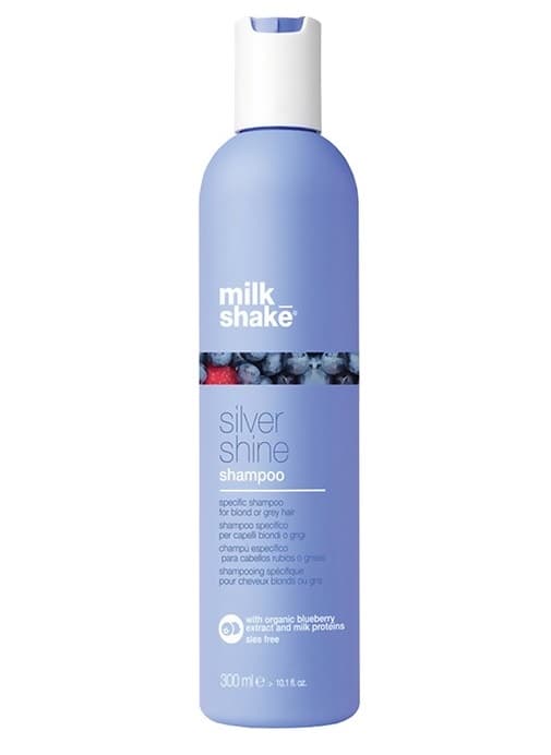 Mælkehvid Glans Hårshampoo til Blonde og Grå Hår - 1000ml