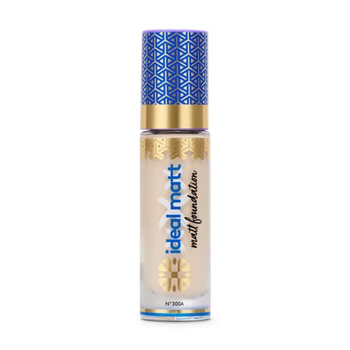 Ingrid Ideel Mat Mineral Mat Foundation 300A Light Nude, 30ml