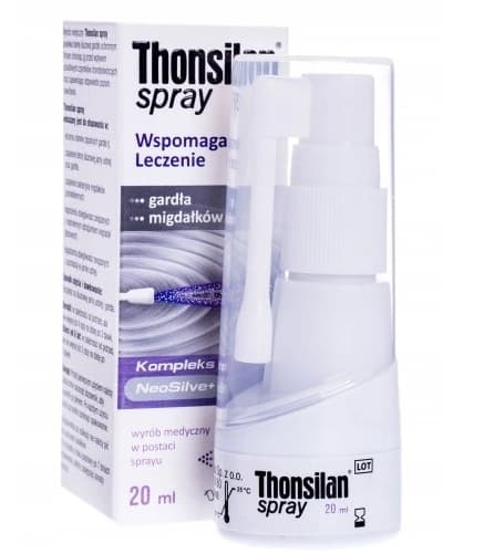 Halsklara Thonsilan spray, 20 ml - Andningsunderlättande halsspray