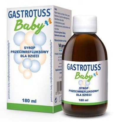 Gastrisk Barnsirap, 180 ml.