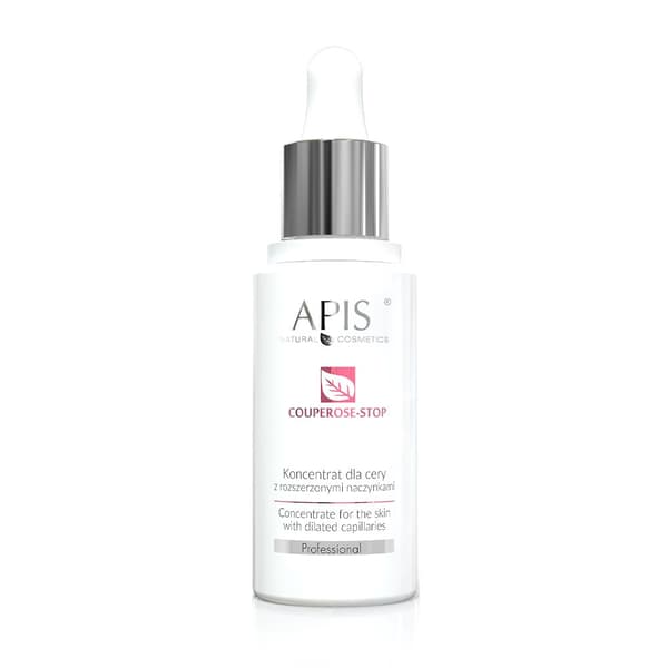 Serum til udvidede blodkar 30 ml - Effektiv udjævning og reduktion af rødme. Indeholder aktive ingredienser, der beskytter huden mod irritationer.