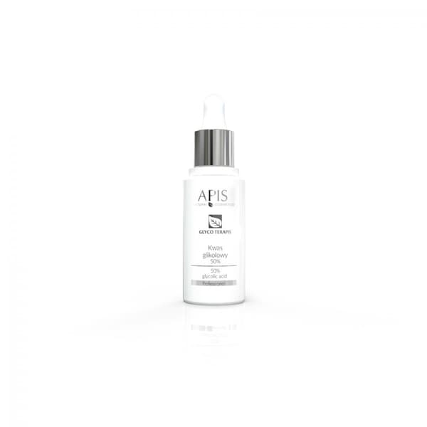 Apis GlycoTerapis 50, 30ml - Mælkesyre Syrepeeling med Maksimal Effekt og Ren Kvalitet