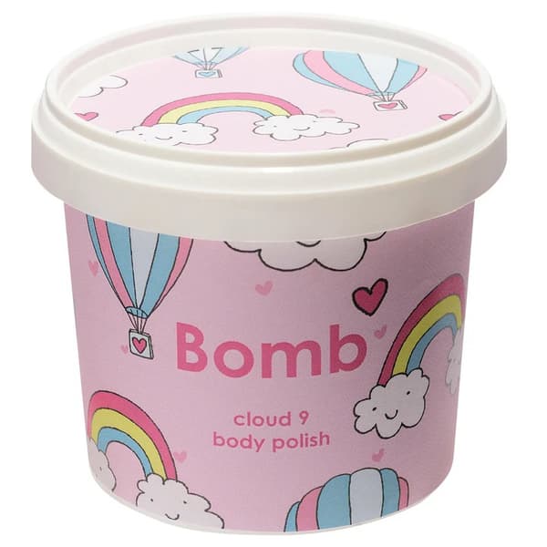 Bomb Cosmetics Cloud 9 Body Polish - Skummende Bodyscrub til Brusebad - 375g
