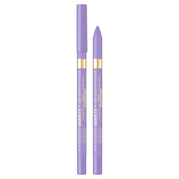 Eveline Cosmetics Vattenfast Gel Eyeliner Pencil 07 Lavendel