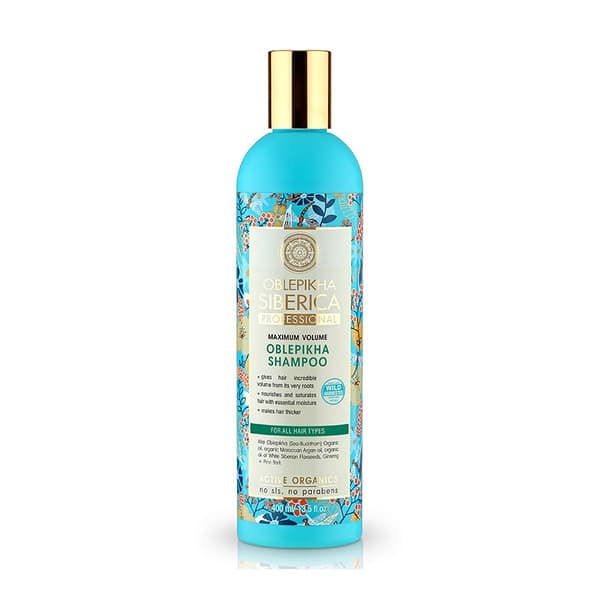 Natura Siberica Havtorn Professionell Roktorn Schampo för Volym 400ml