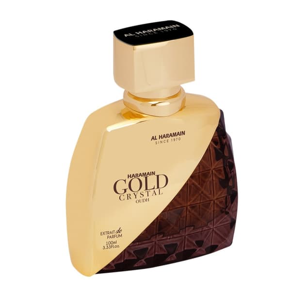 Al Haramain Guld Crystal Oud Extrait Parfym, 100 ml
