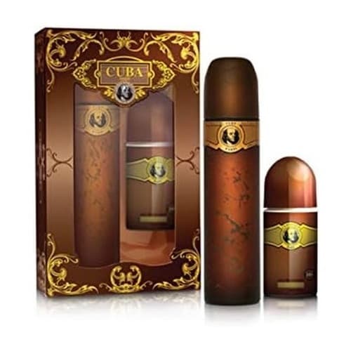 Cuba Original Gold Eau de Toilette 100 ml + Kuldeodorant 50 ml Set