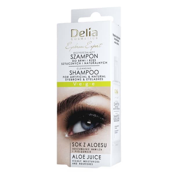 Delia Ögonbrynsexpert Rengöringsschampo för ögonbryn och fransar, 50 ml