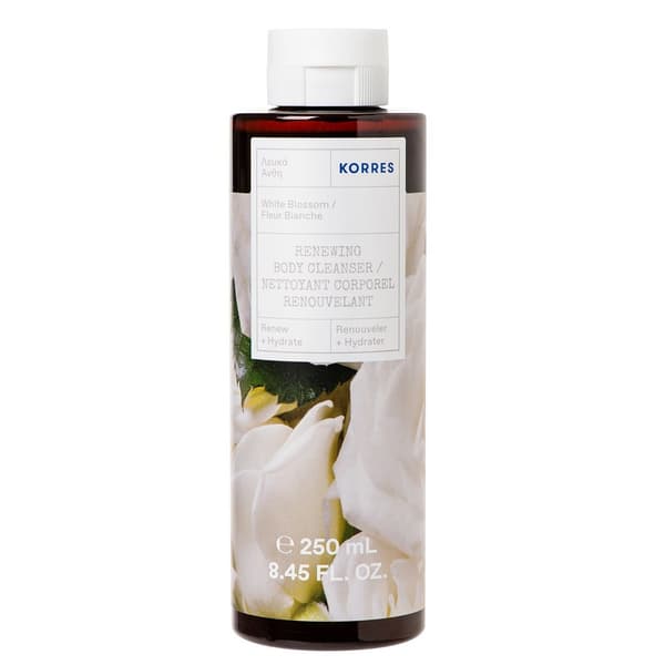 Korres White Blossom Revitaliserende Body Wash, 250 ml
