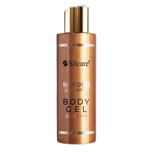Silcare So Rose! So Gold! Kroppsgel med lystergivande partiklar, 150 ml