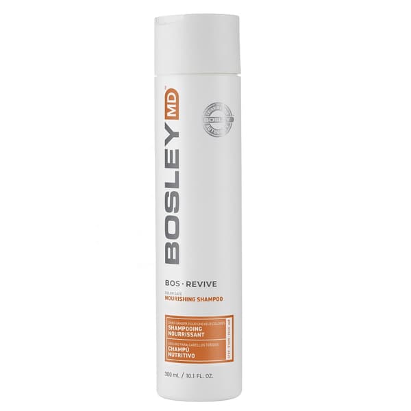 BosleyMD Revive Hårväxtstimulerande Schampo med Färgskydd, 300 ml